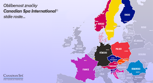 Oblíbenost značky Canadian Spa International stále roste