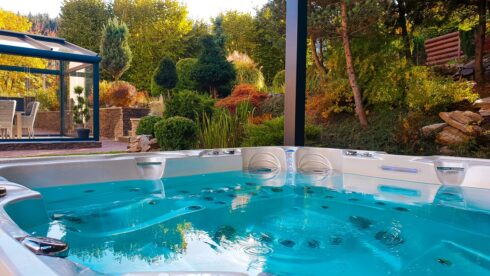 Rodinná vírivka Delphina Royal Vision - Canadian Spa International® - Spa Studio - vírivé bazény, intímne vírivky a sauny