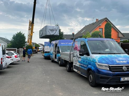 Vírivky a bazény SWIM SPA inštalujeme každý deň po celej Českej aj Slovenskej republike.